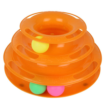 Triple Play Disc Cat Toy